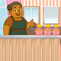Don't Ask Meow Elena Character Image with Cakes