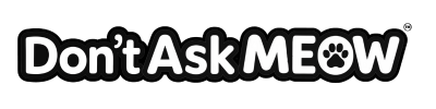 Don't Ask Meow Text Only Logo