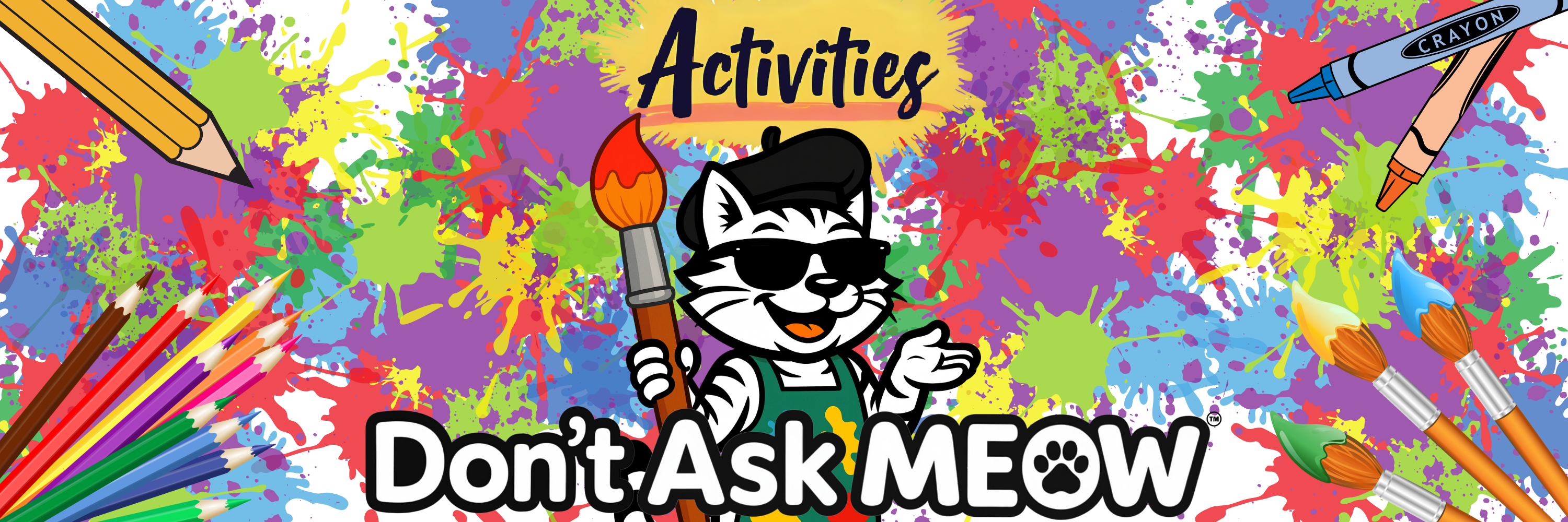 Don't Ask Meow Activities Banner