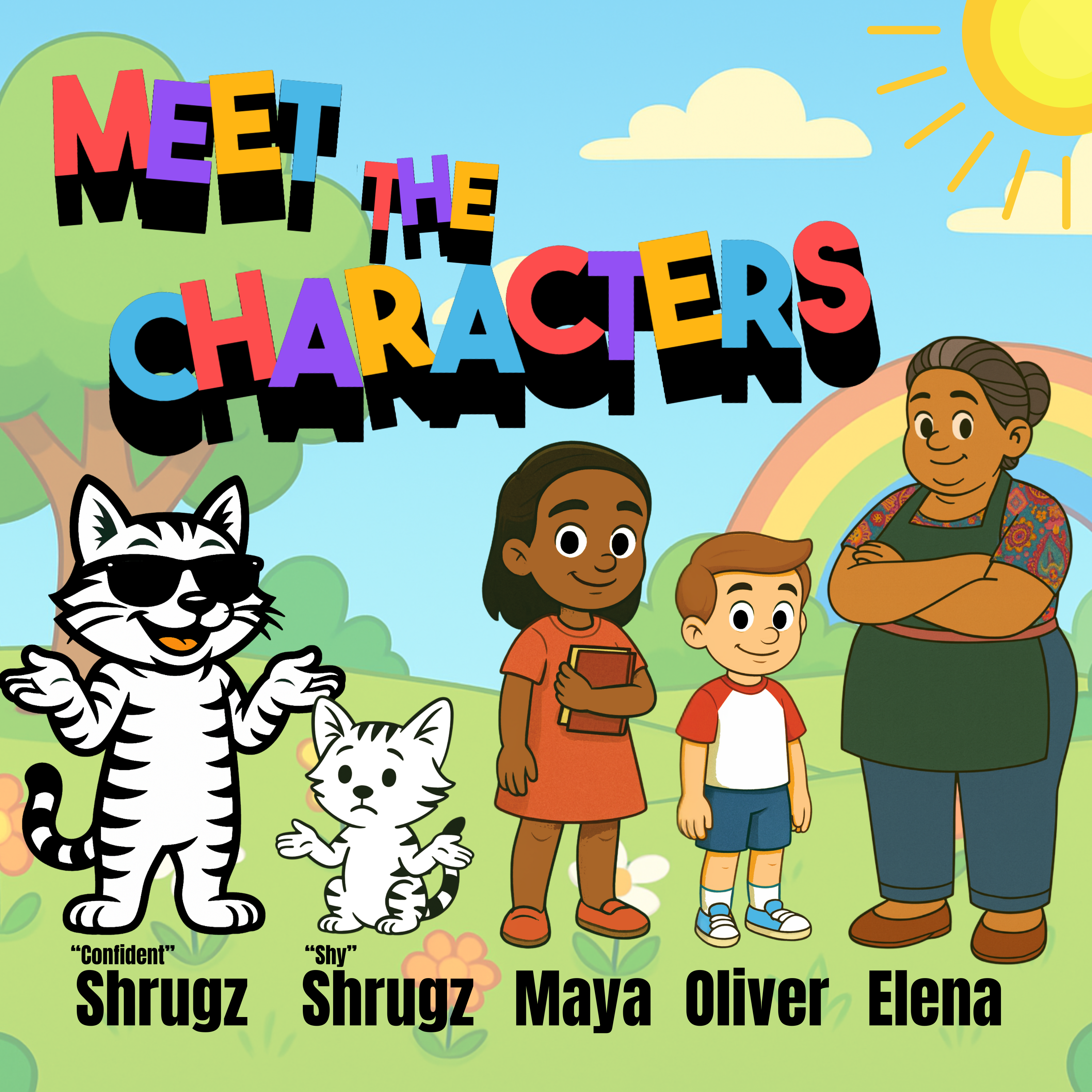 Don't Ask Meow Meet The Characters Homepage banner