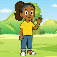 Don't Ask Meow Maya Character Image waving